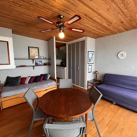 Apartament Studio Face Mer Avec Balcon Terrasse, Centre Plage Et Ville, Ideal Pour Marche Et Vendee Globe - Fr-1-197-431